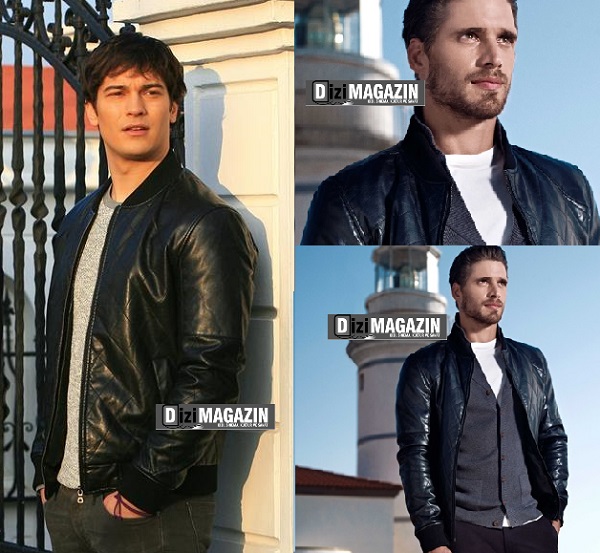 Medcezir 18. Bölüm - Yaman Siyah Deri Ceket Damat Tween