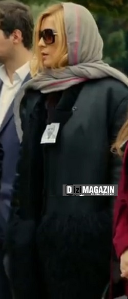 Medcezir Sude Kıyafetleri - Kaban Özgür Masur - Şal Beymen