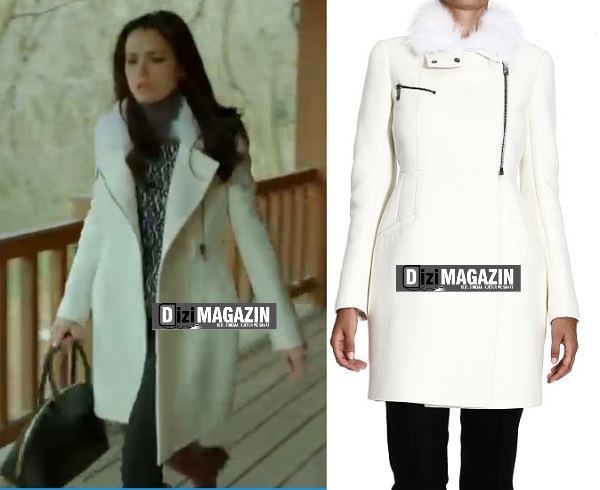 Merhamet Kıyafetleri - Narin Beyaz Palto