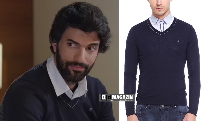Kara Para Aşk - Ömer - Lacivert Kazak - Avva