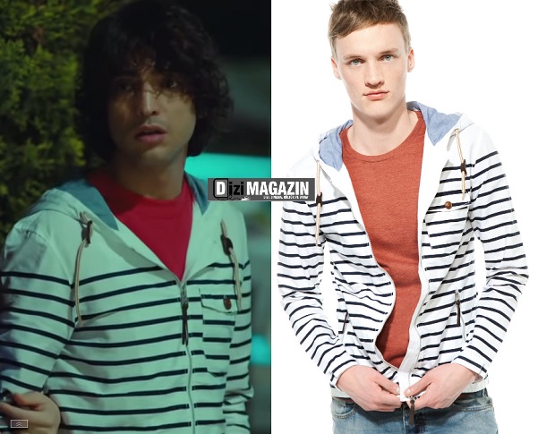 Medcezir Mert - Kapşonlu Ceket - Bershka
