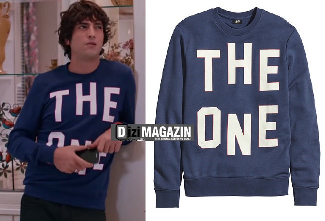 Medcezir Mert Kıyafetleri - The One Yazılı Sweatshirt - H&M