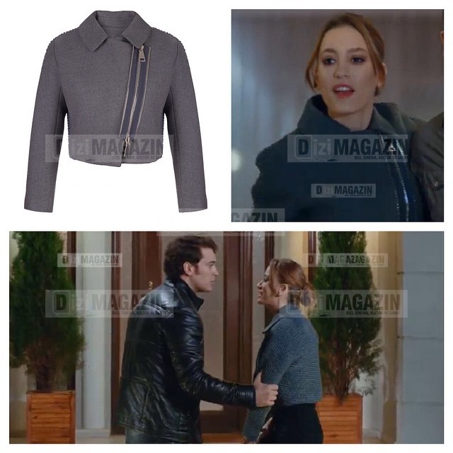 Medcezir Mira Gri Ceket - Machka